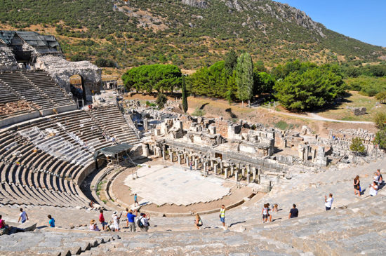 The theatre of Ephesus nowoto